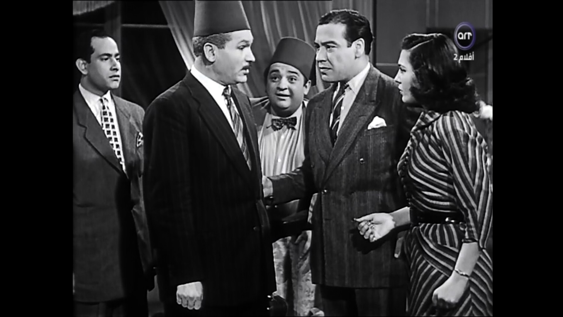 تحية كاريوكا - محسن سرحان - إلياس مؤدب - عبد المنعم سعودي - عبد الرحمن إبراهيم