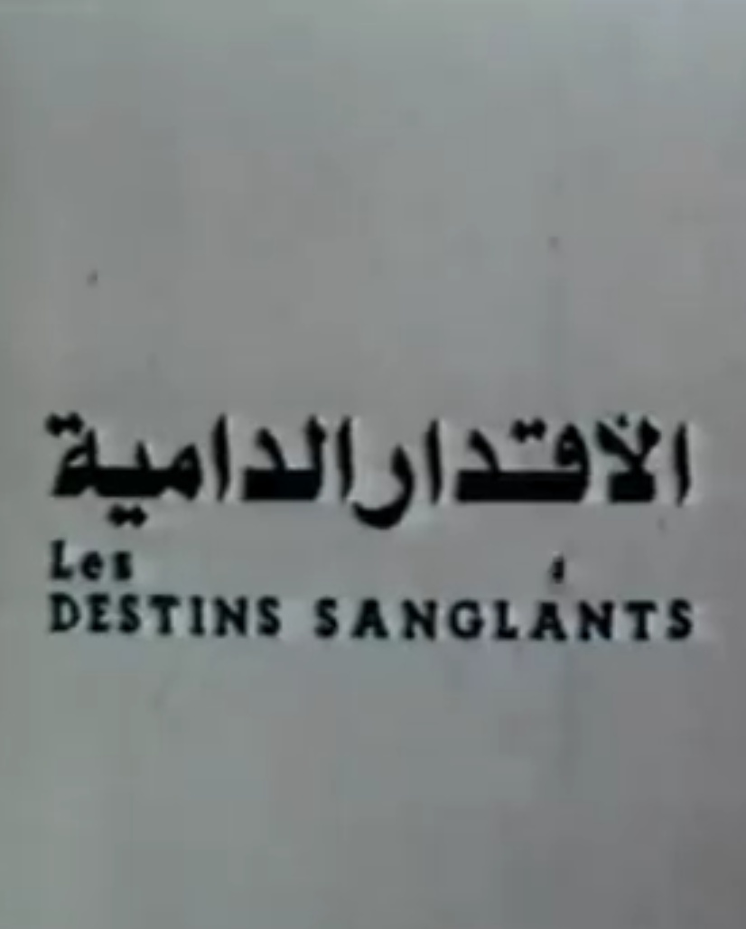 الأقدار الدامية