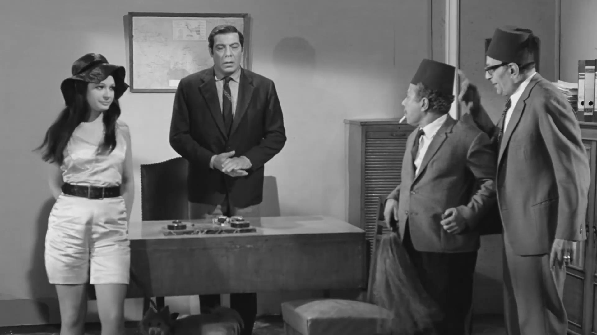 محمود المليجي - إبراهيم سعفان - فريد شوقي - نيللي