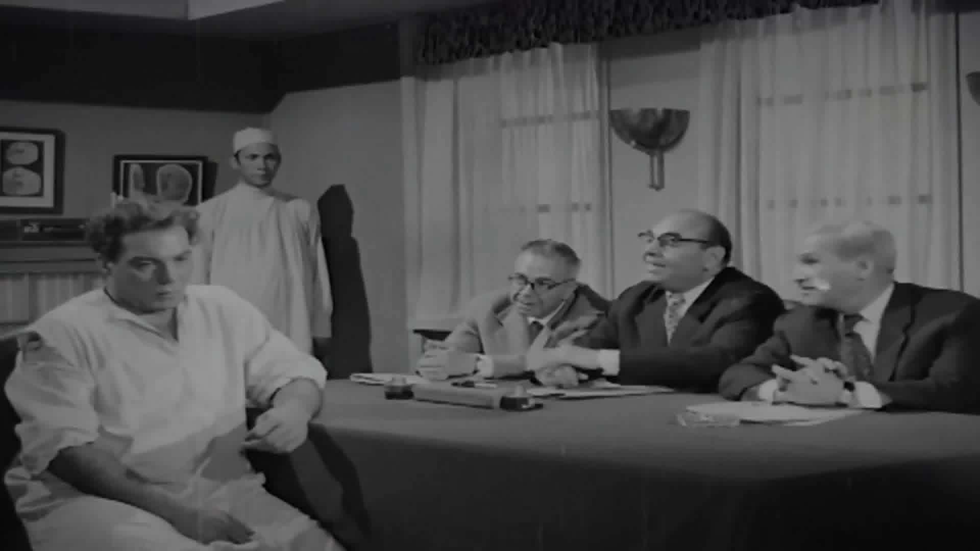 عبد المنعم سعودي - نصر الدين مصطفى - أحمد بالي - عزيز حافظ - فريد شوقي