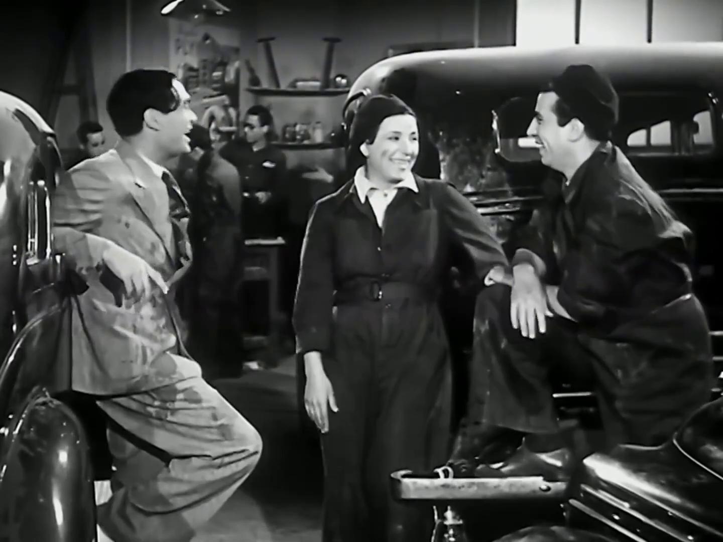 أنور وجدي - عزيزة أمير - محمود ذو الفقار