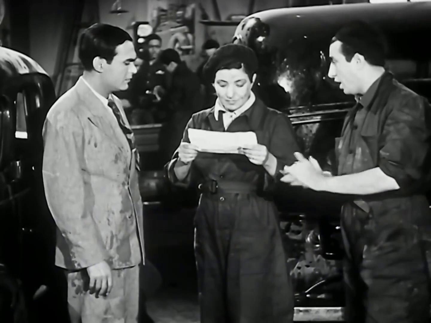 أنور وجدي - عزيزة أمير - محمود ذو الفقار