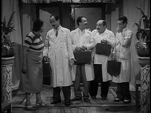 سعد عبد الوهاب - إلياس مؤدب - إسماعيل ياسين - عبد المنعم إسماعيل - بديعة فوزي