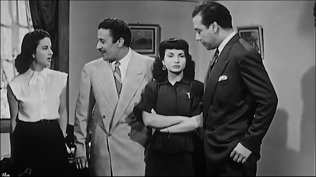 محسن سرحان - شادية - عماد حمدي - فاتن حمامة